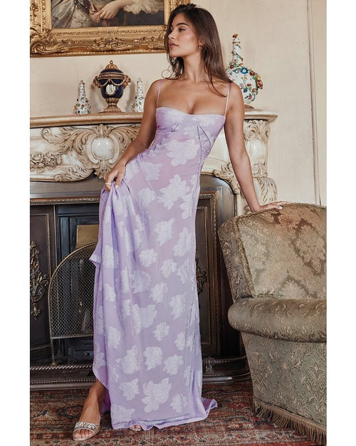 Dam Aftonklänning A-Line Spaghetti Strap Polyester Elegant-1