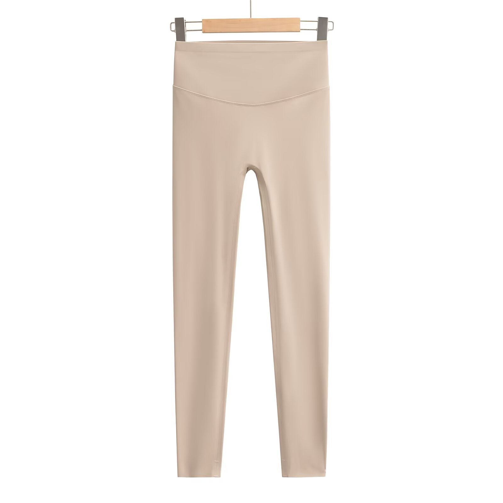 Kvinnors Sport Leggings Högt Midjeband Sömlös Elastisk Tyg 8