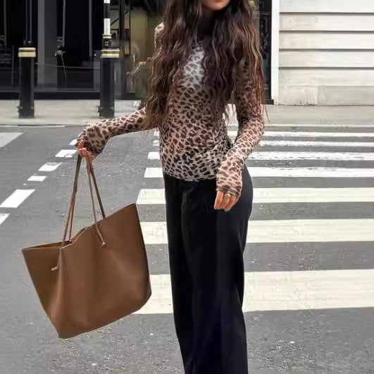 Dam Top Batikmönster Hållbart Material 2