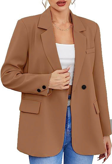 Dam Blazer Slim Fit Elegant Polyester för en Sofistikerad Look-6
