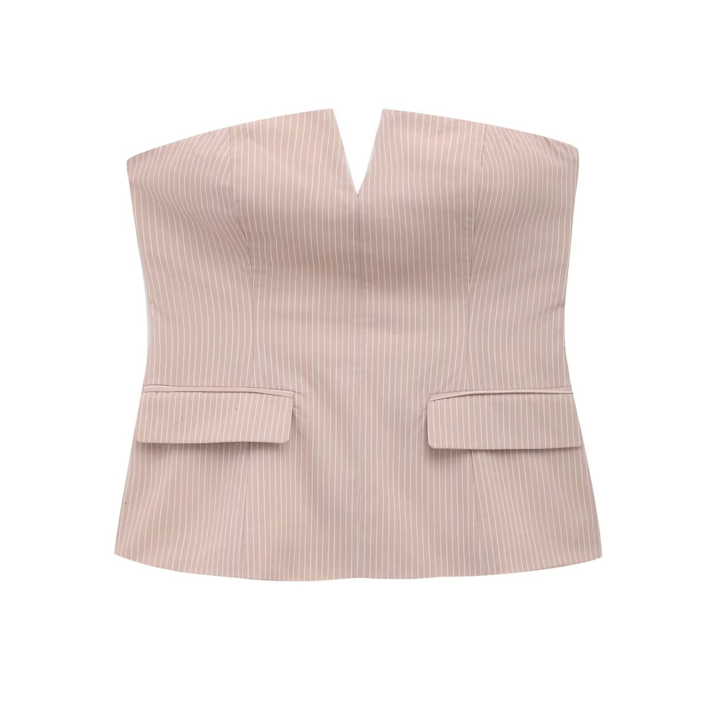 Dam Bustier Topp Mångsidig Polyester för Festtoppar-3