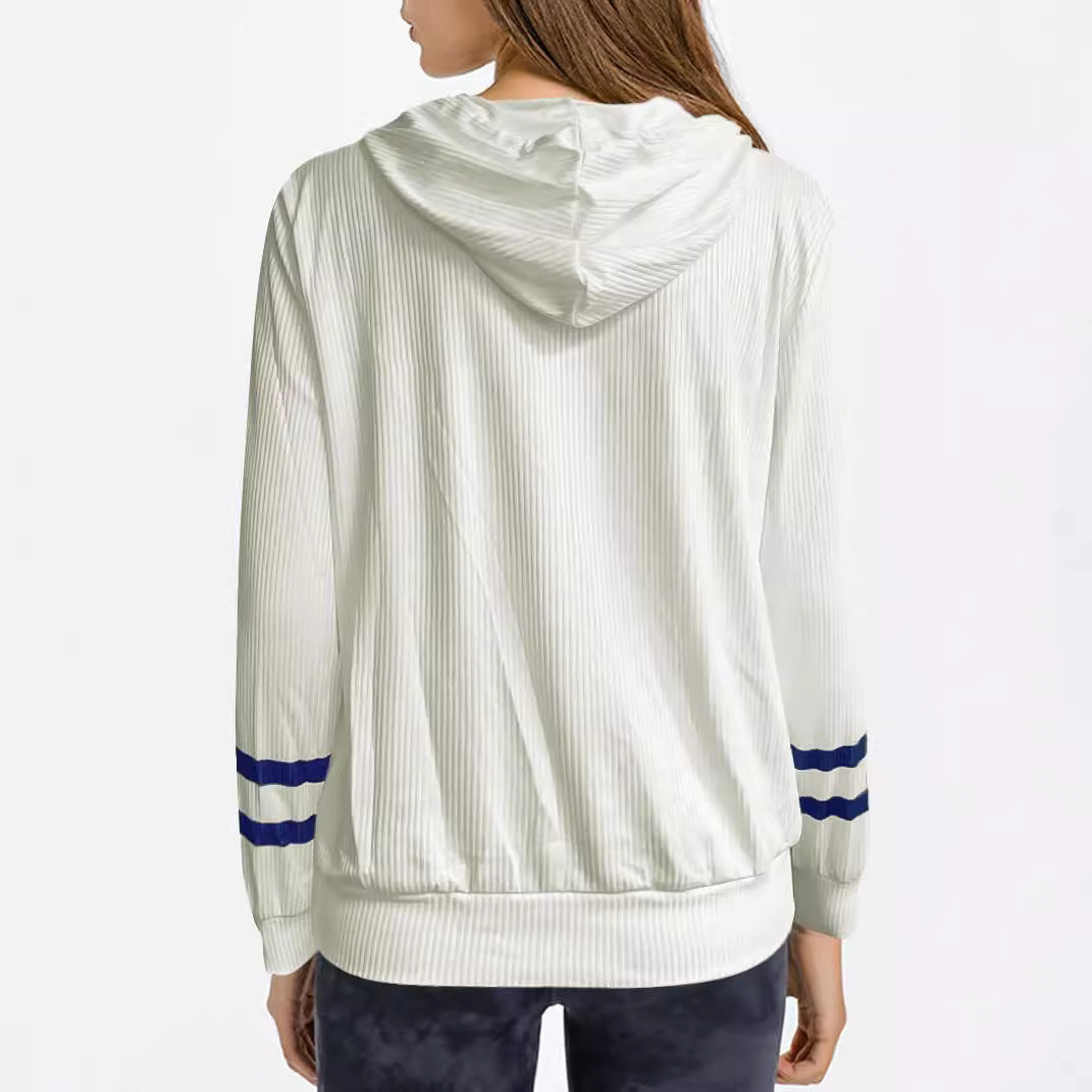 Hoodie Män Lång Ärmar Polyester Modern Passform-3