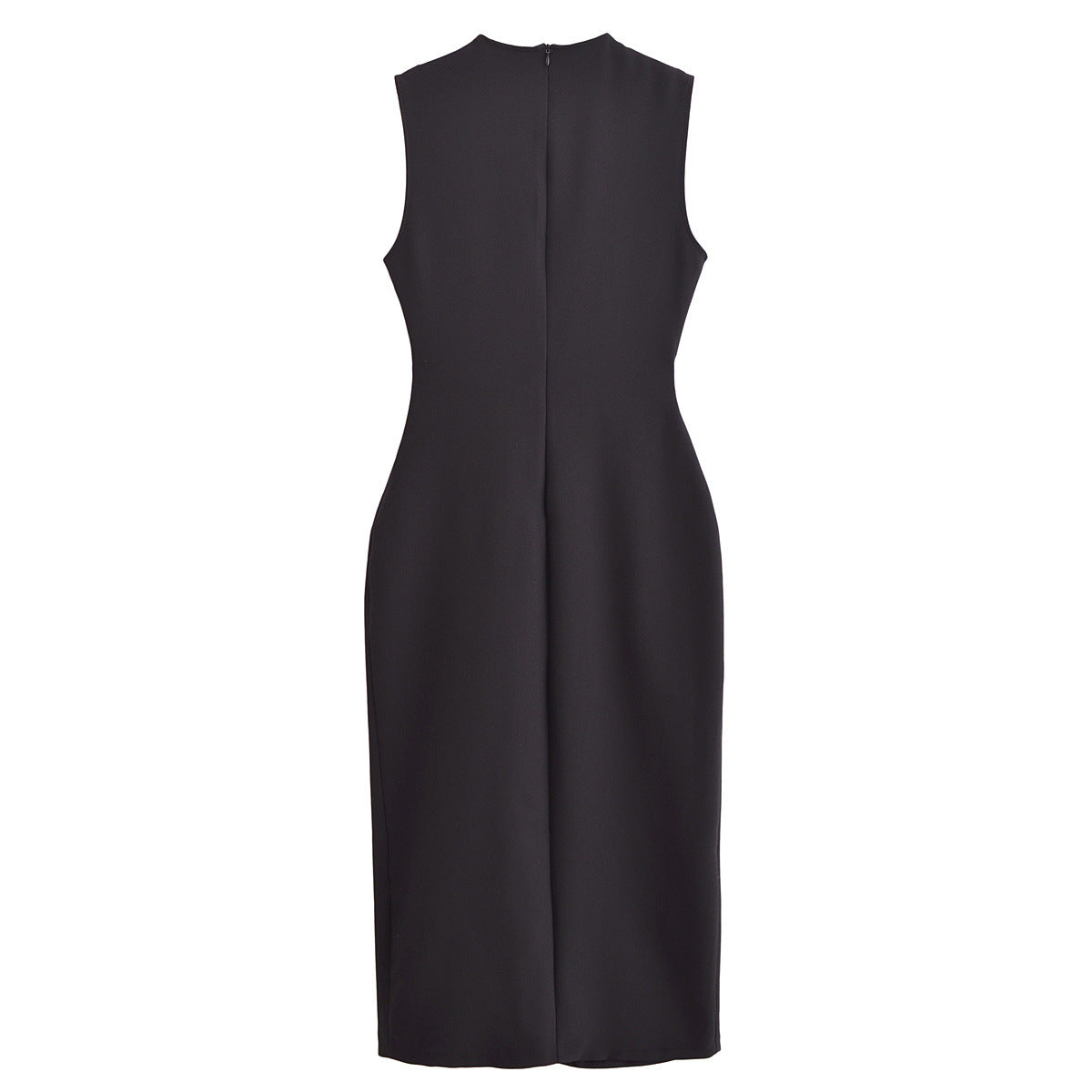 Kvinna Klänning Bältad Chiffon Polyester-3