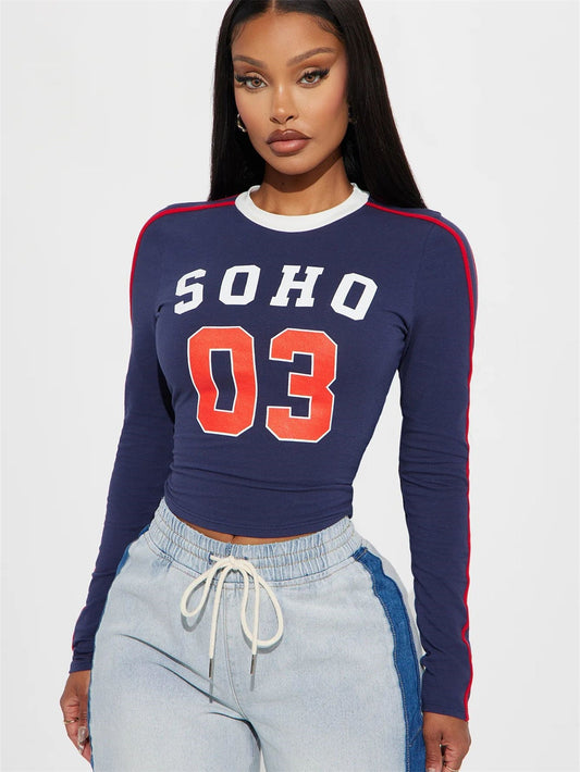 Tjej Sportig Tröja Färgblock Polyester Spandex-1