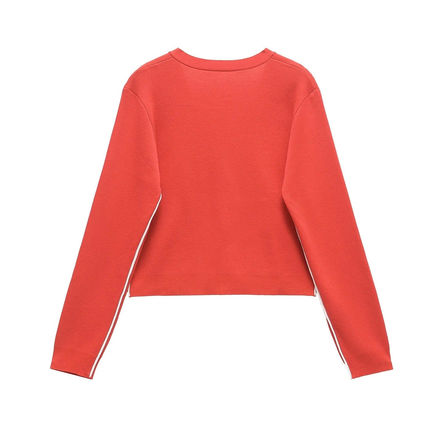 Kvinnors Cardigan Djup V-ringning Mjuk Andningsbar Tyg-2