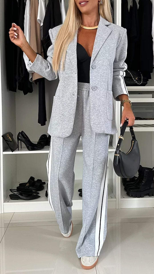 Dam Byxdress LĂ„nga Ărmar Polyester Avslappnad Passform-1