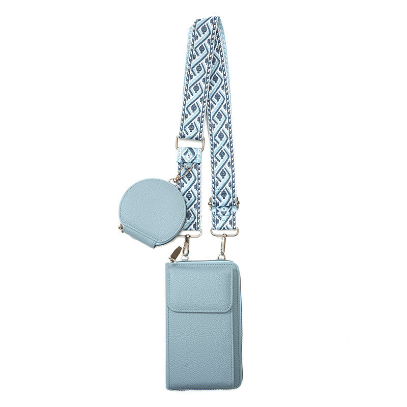 Variant image for Dam Axelväska Med Mobiltelefonfack i PU-Läder Elegant Stil-7