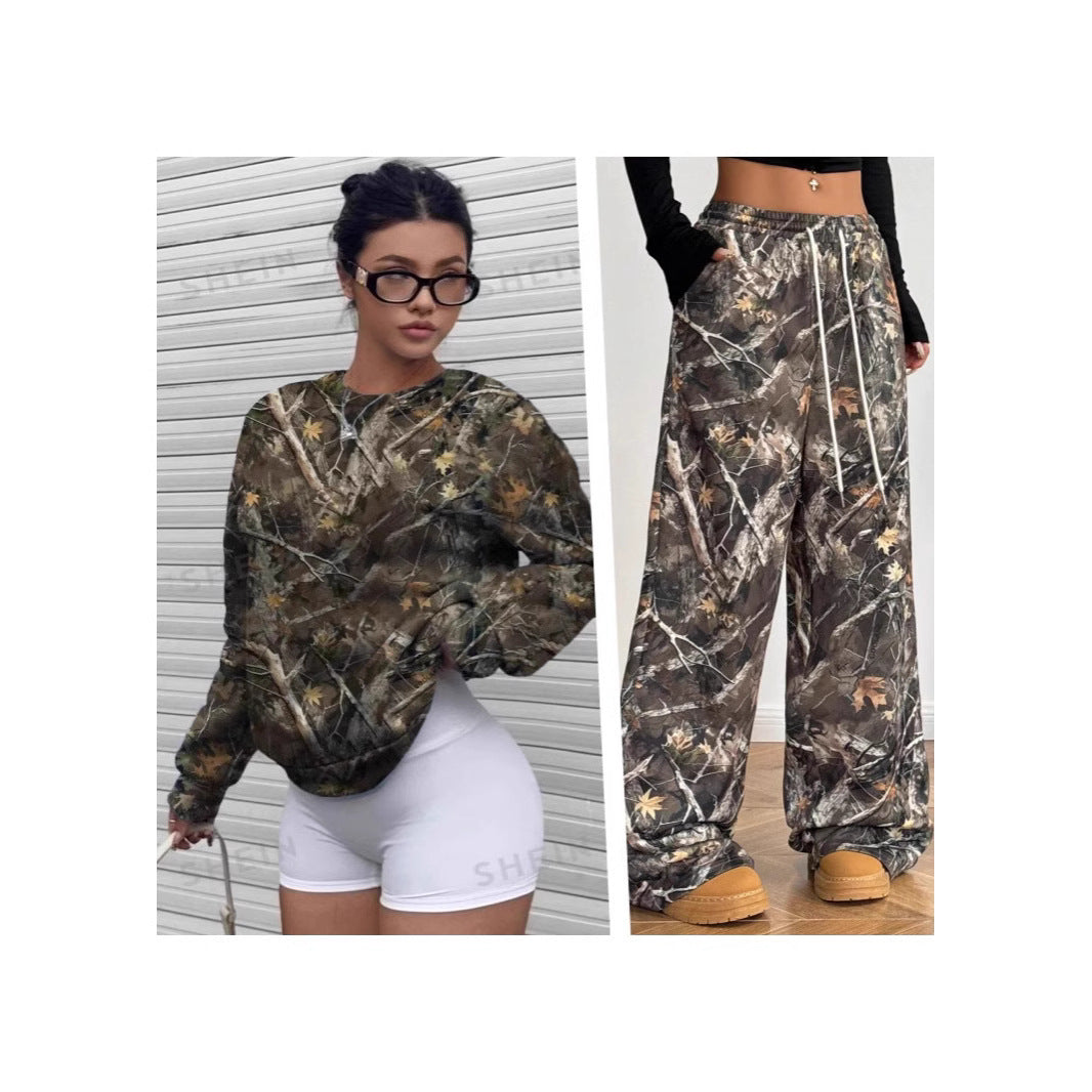 Variant image for Herr Slim Fit Byxor Camouflage Polyester Spandex-1