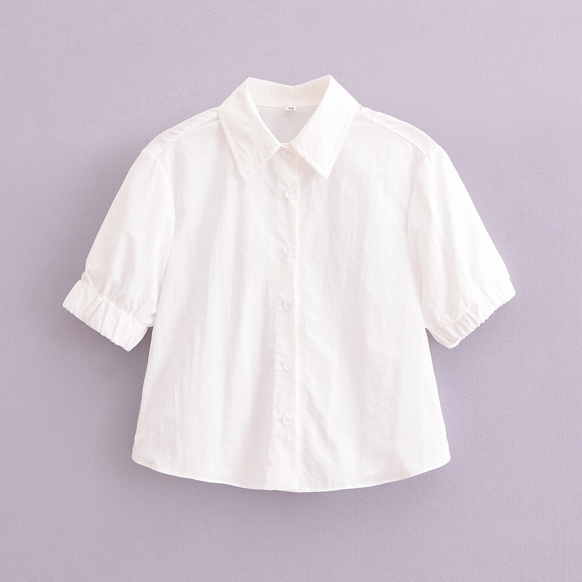 Variant image for Dam Set Slim Fit Kort Skjorta och Medium Lång Kjol Högkvalitativt Tyg-1