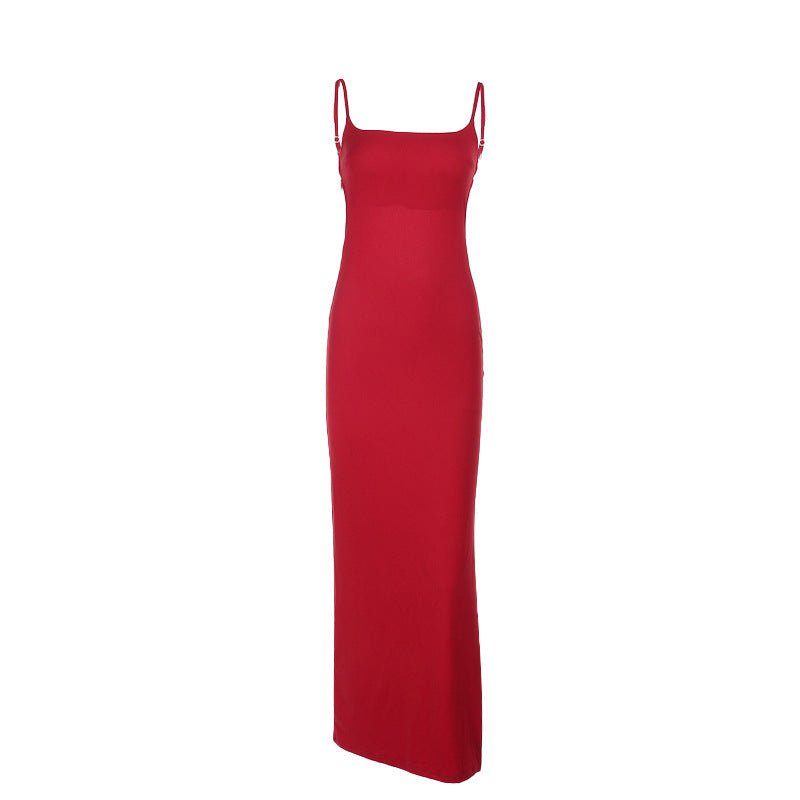 Elegantes Maxikleid Langarm mit V-Ausschnitt und Elastischem Material für Damen – Perfekt für Feste und Abendveranstaltungen 6