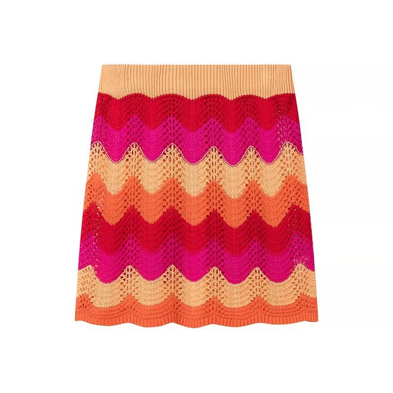 Dam Skjorta Kortärmad Färgblock Polyester-4