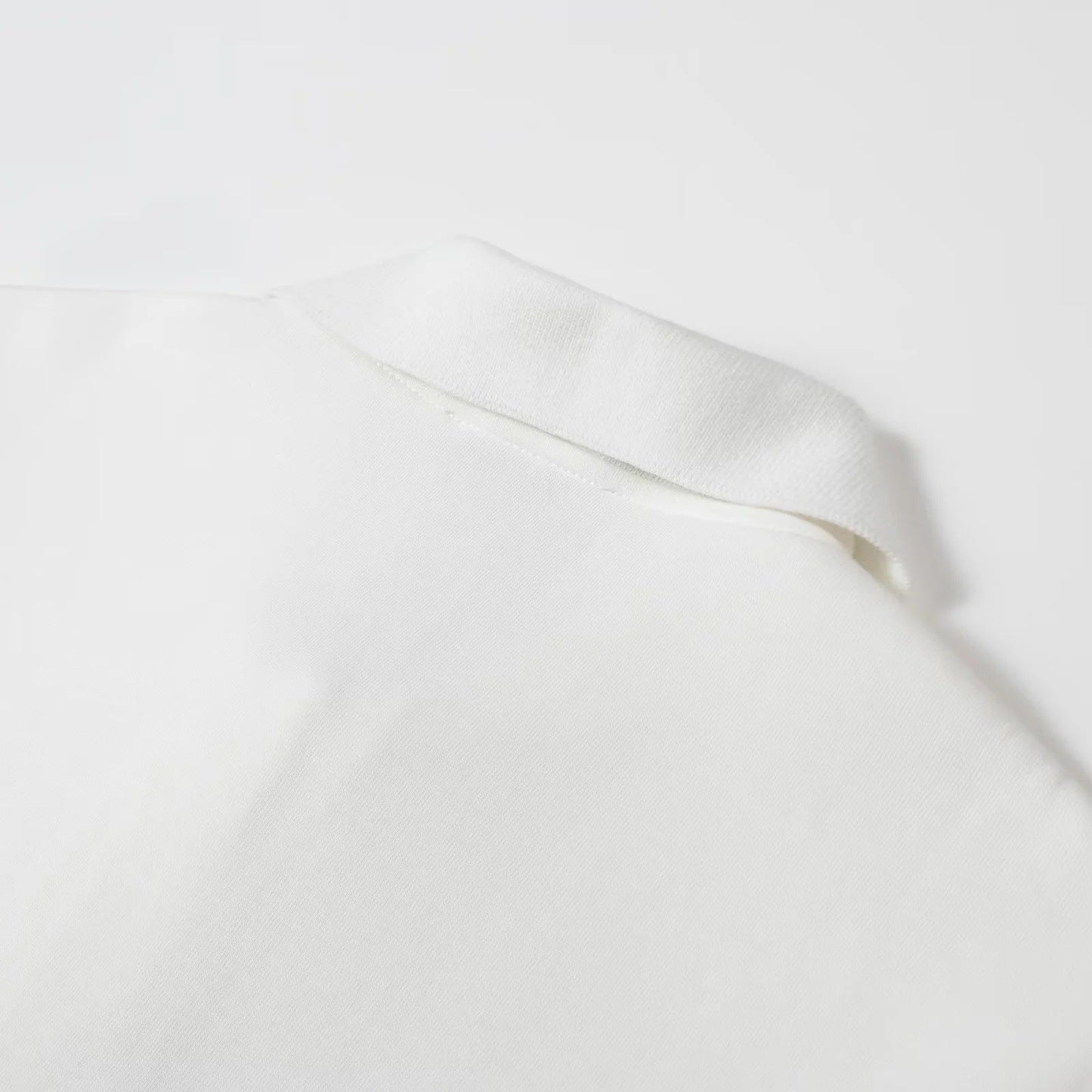 Kvinnors Polo Skjorta Blommig Krage Lätt Stretchigt Tyg 4