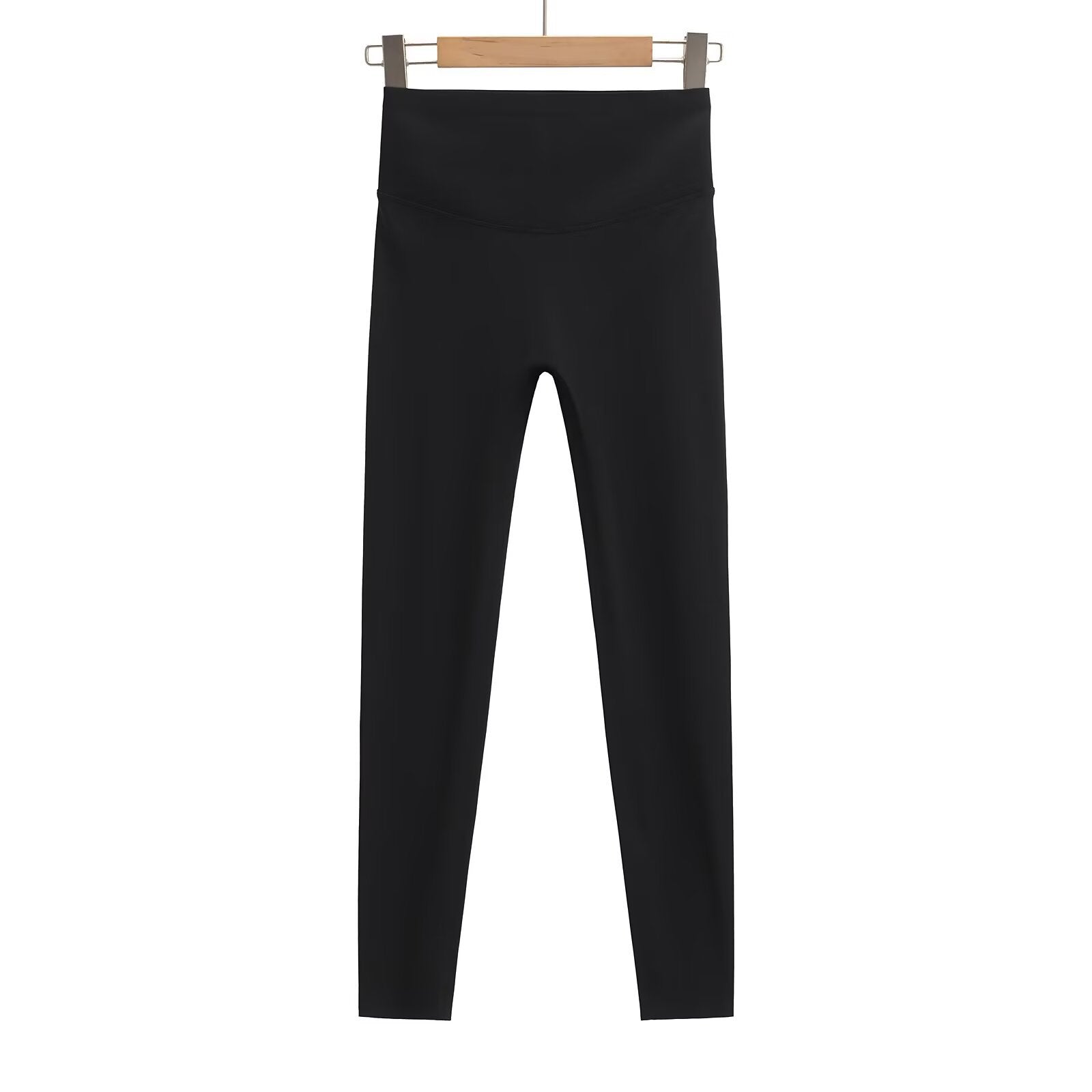 Kvinnors Sport Leggings Högt Midjeband Sömlös Elastisk Tyg 10