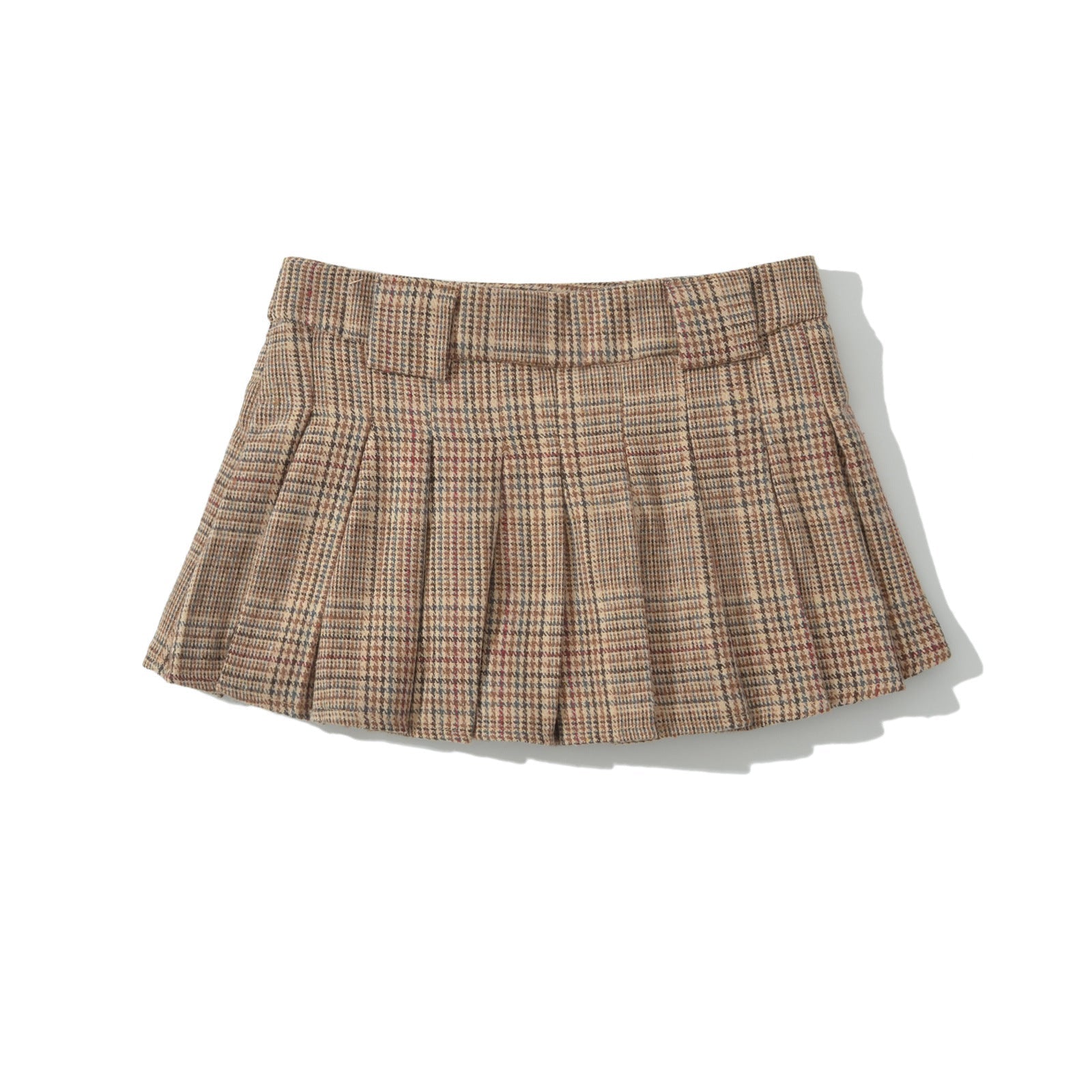 Dam Lång Kjol Veckad Polyester med Elastisk Midja-2