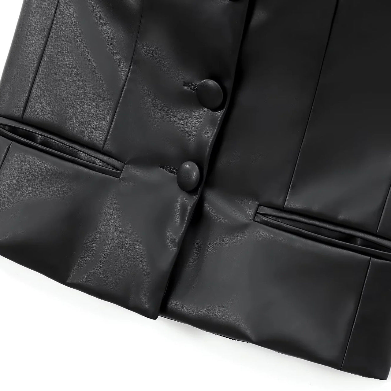 Kvinnors Väster Syntetiskt Läder Modern Design 4
