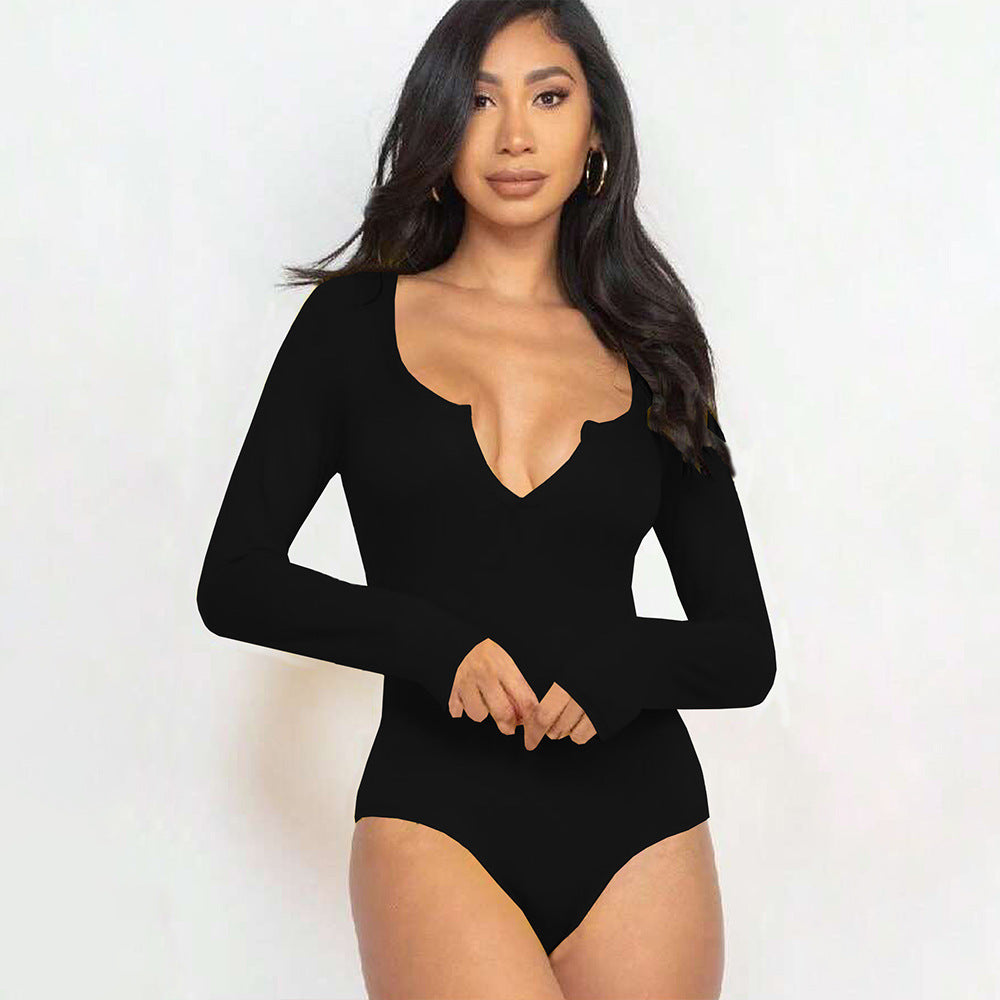 Dam Baslager Outfit Hög Midja Lång Ärmar Tunn Tyg 3