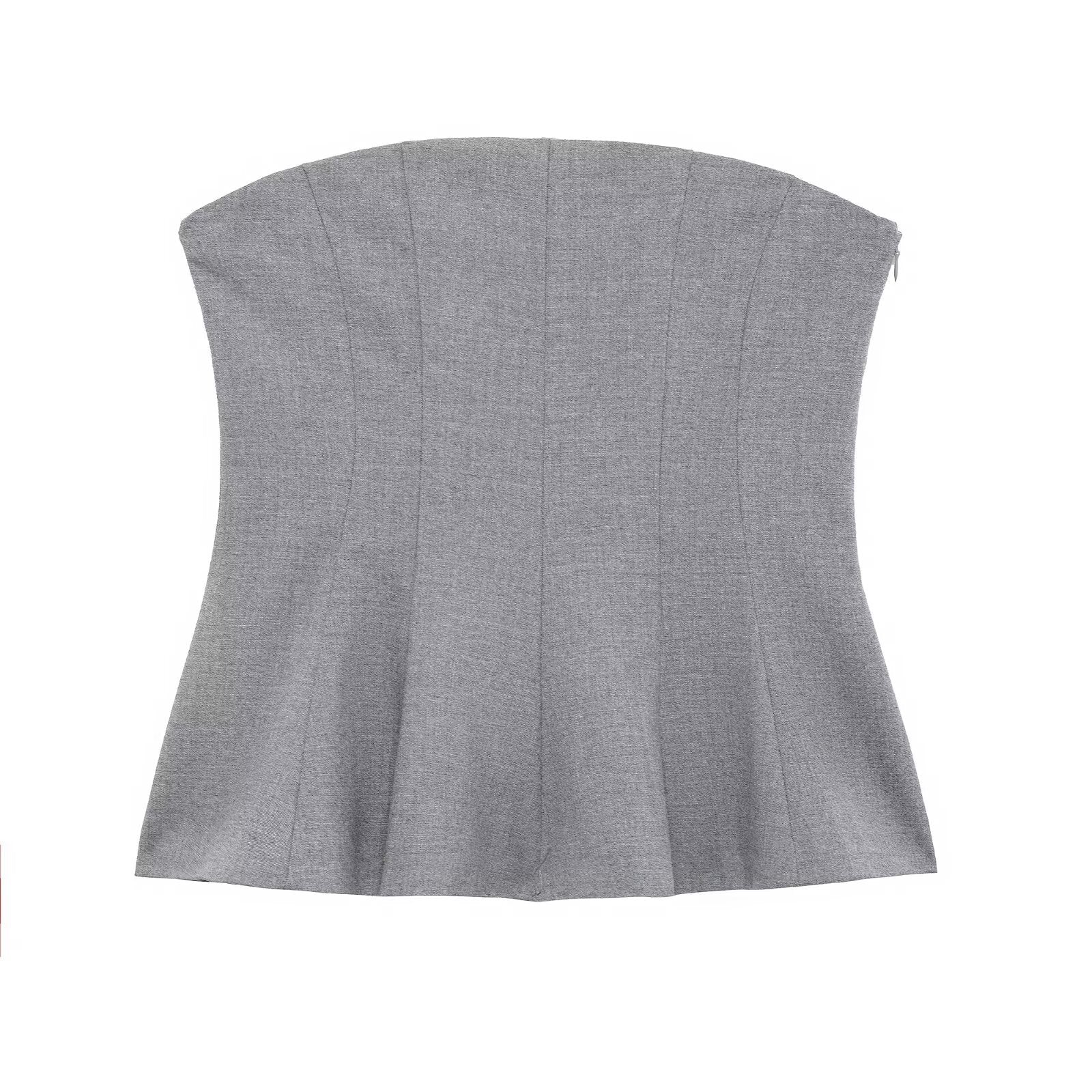 Dam Bandeau Topp Mjuk Bomull Regelbunden Passform 5