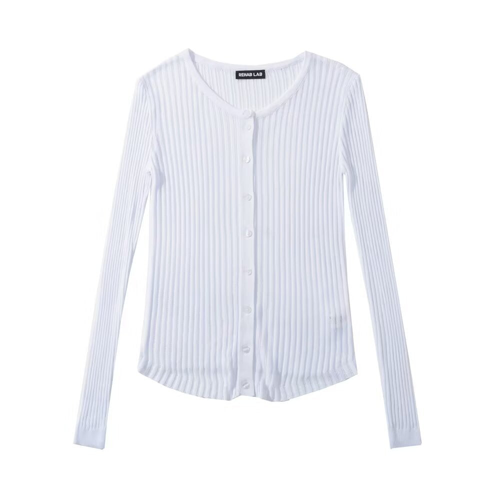 Variant image for Dam Cardigan Slim Fit Lätt Andningsbart Material-2