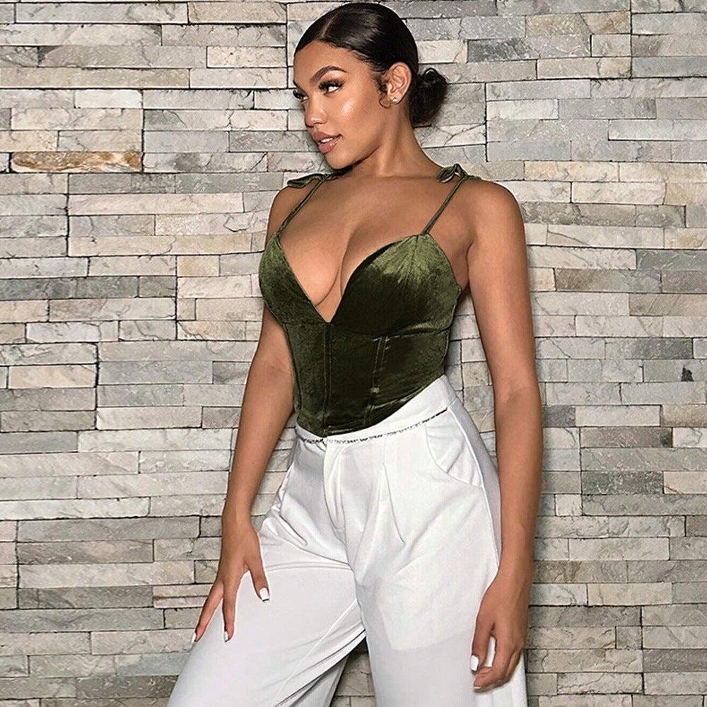 Kvinnors Asymmetrisk Tröja Stretchigt Tyg-4