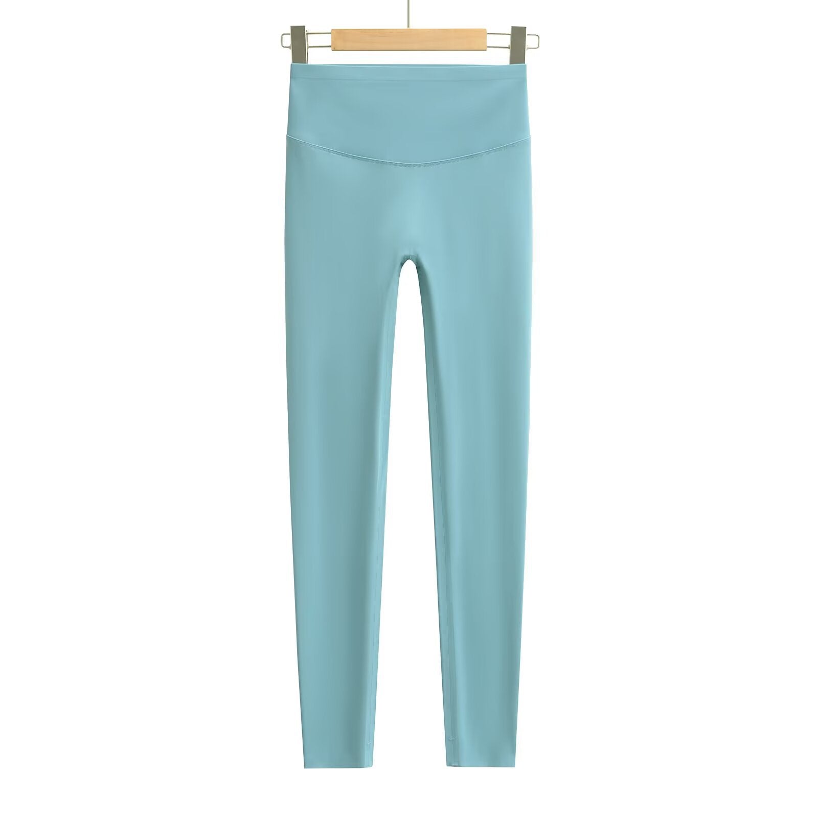 Kvinnors Sport Leggings Högt Midjeband Sömlös Elastisk Tyg 12