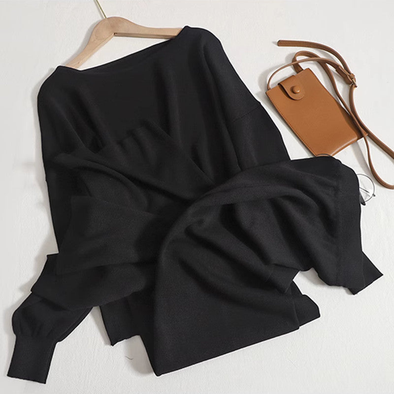 Variant image for Dam Byxset Slim Fit Akryl Koreansk Stil-1