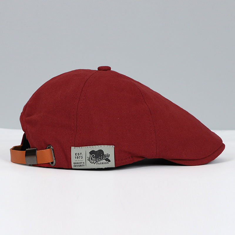 Herr Skjut Hatt Klassisk Design Bomull Polyester 6