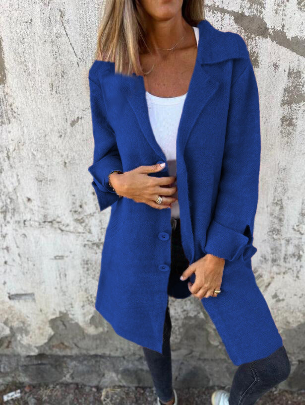 Dam Fickkardigan Långärmad Ullblandning-6