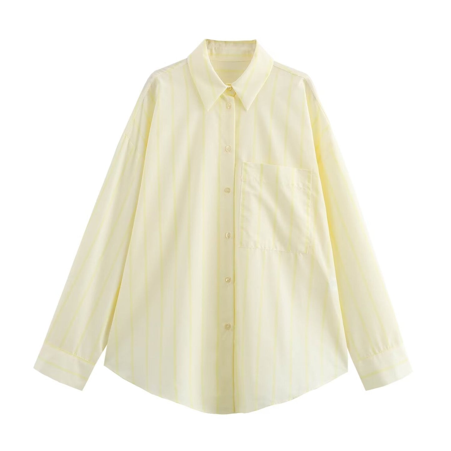 Variant image for Lång Kofta Dam Avslappnad Polyester Cardigan-1