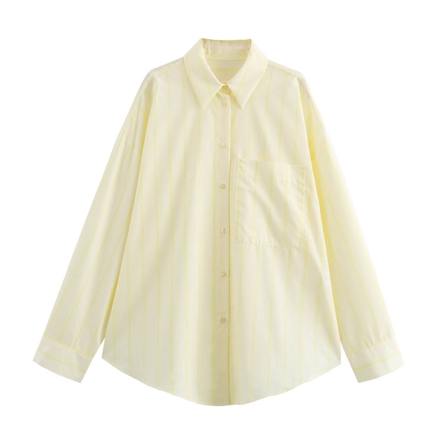 Variant image for Lång Kofta Dam Avslappnad Polyester Cardigan-1