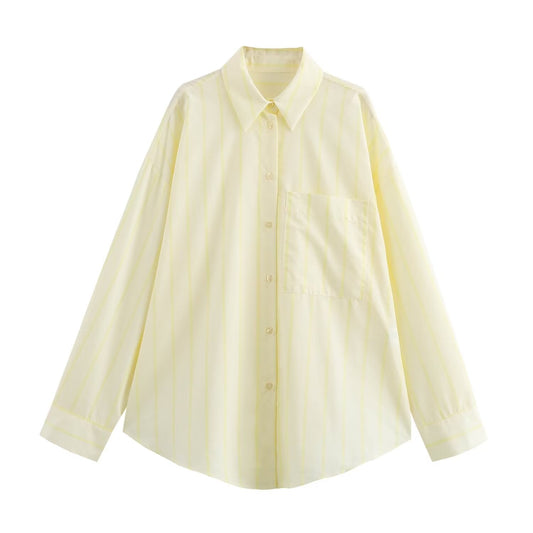 LÄng Kofta Dam Avslappnad Polyester Cardigan-1