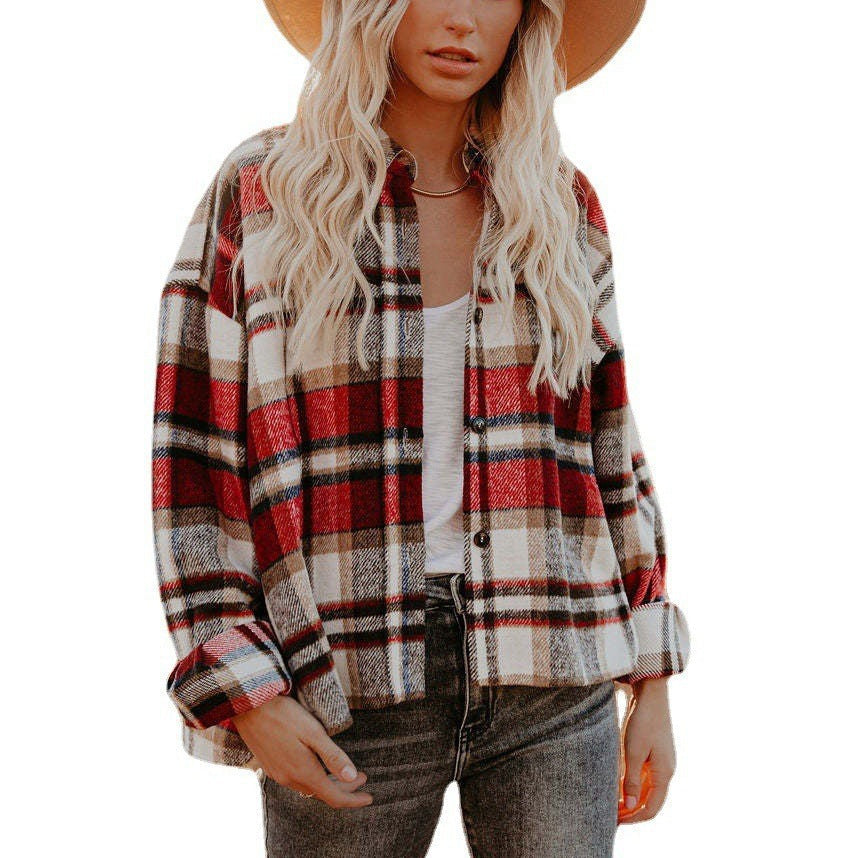 Variant image for Herrskjorta Urban Stil Löst Snitt Polyester-7