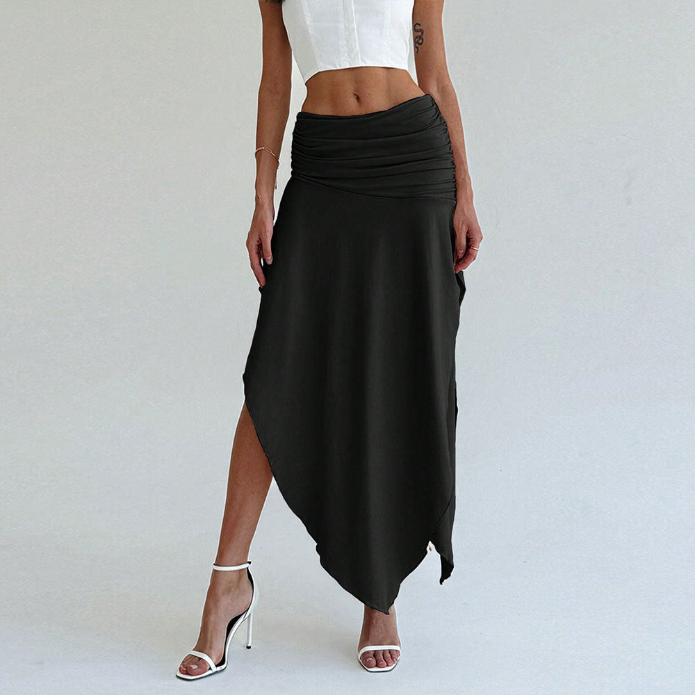 Variant image for Dam Midi-Rock Asymmetrisk Polyester-1