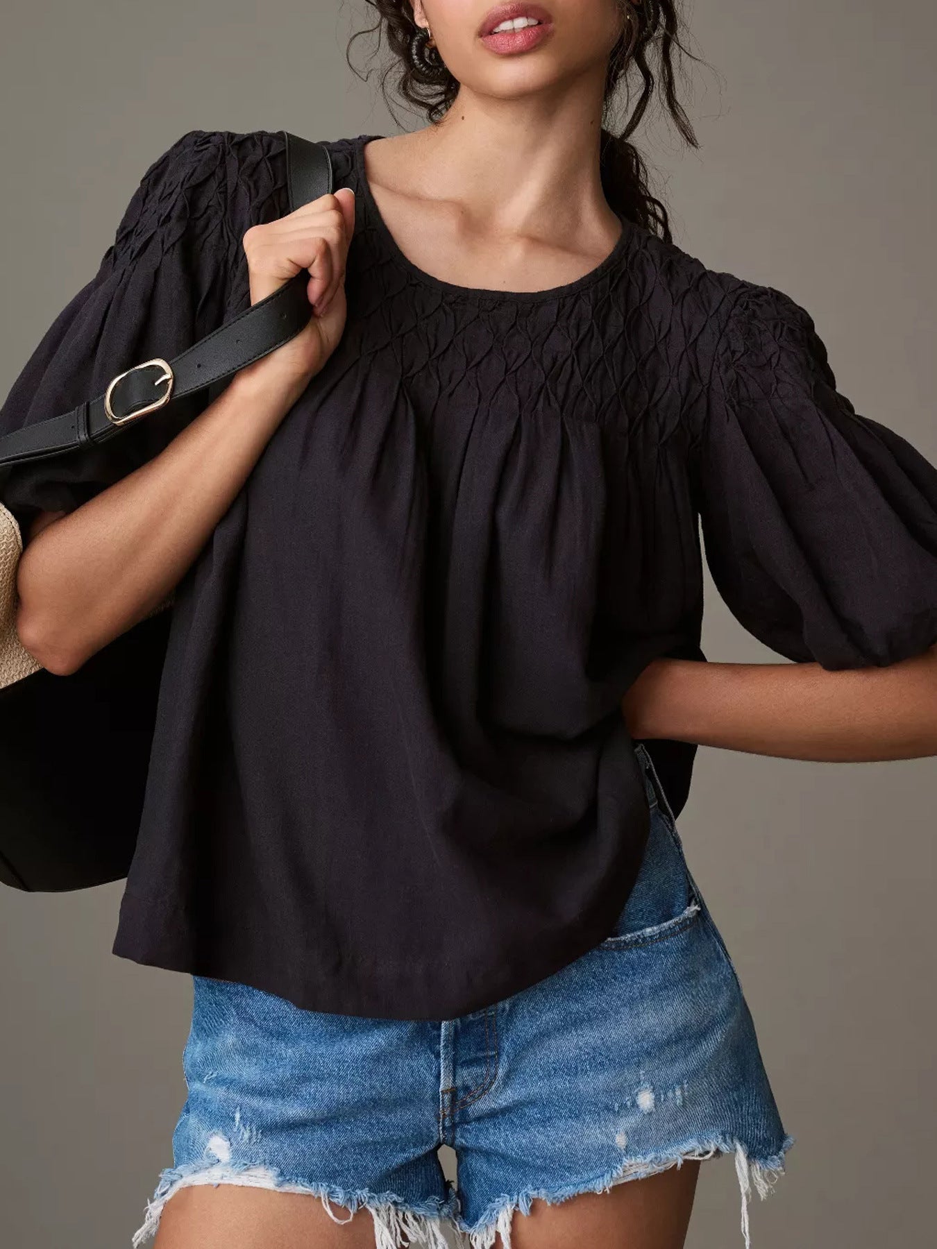 Variant image for Dam Skjorta Kortärmad Vikande Bomull-16