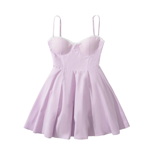 Dam A-Linjeklänning Elegant Toppdel Lätt Andningsbart Tyg 1