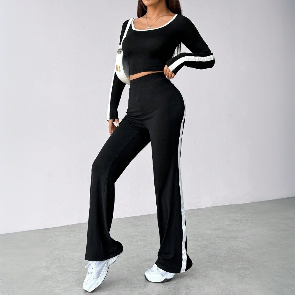 Snygga Byxor Dam Vida Långa Polyester-4