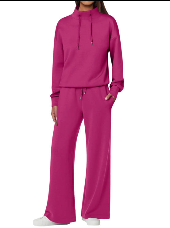 Herrbyxor Snörning Enfärgad Polyester Spandex-6