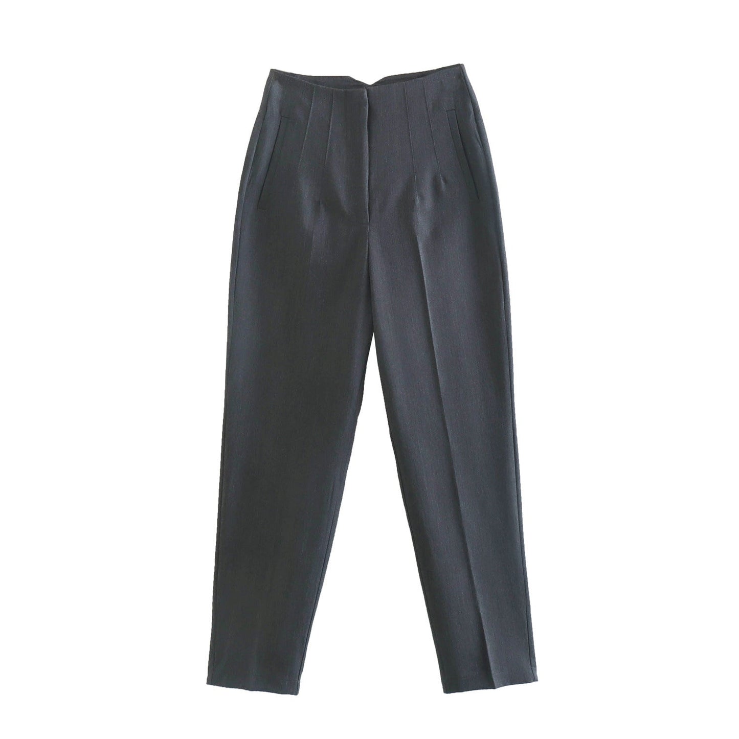 Dam Nio-punkts Byxor Smala Passande Polyester-6
