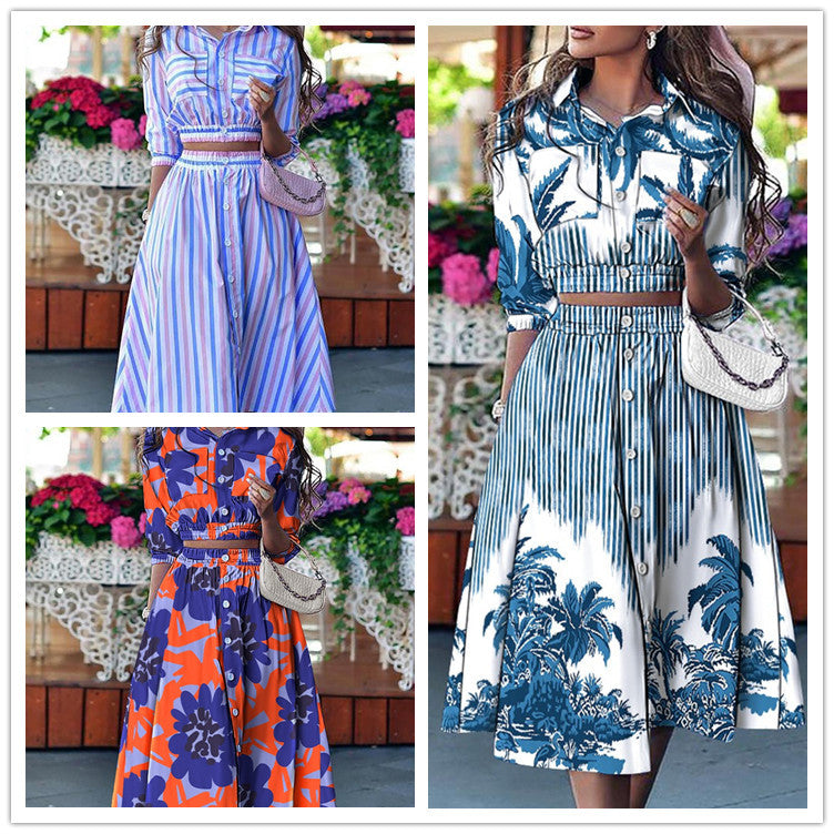 Dam Klänning Överdimensionerad med Ståkrage Polyester-2