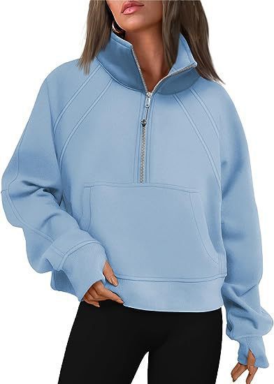Variant image for Fleecetröja Dam Kort Ståkrage Slim Fit Polyester-36