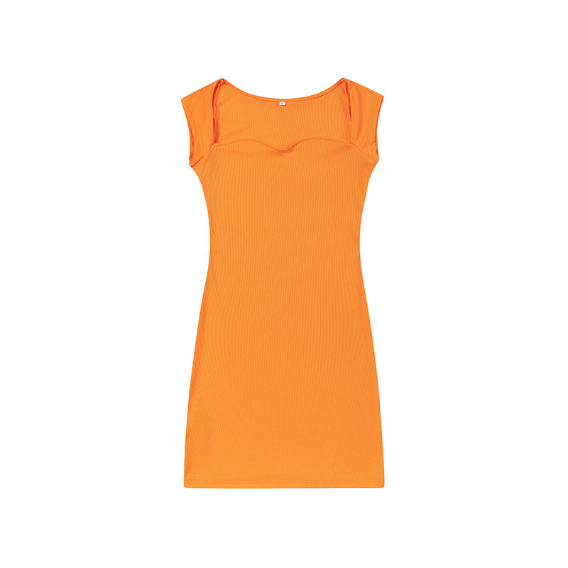 Variant image for Kvinnors Bodycon Klänning Ärmlös Hög Midja Polyester-13