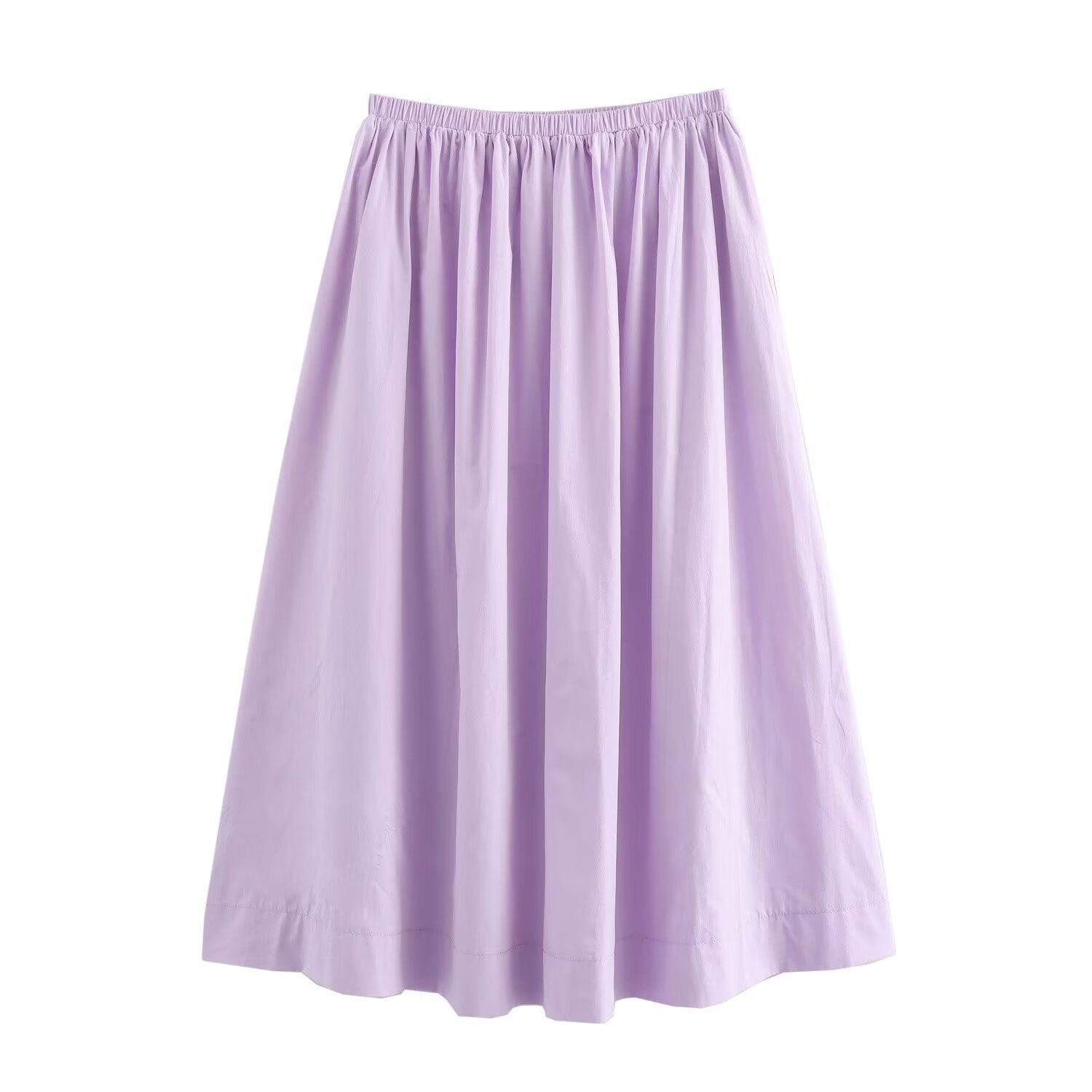 Variant image for Dam Midi Kjol A-linjeformad Polyester-1