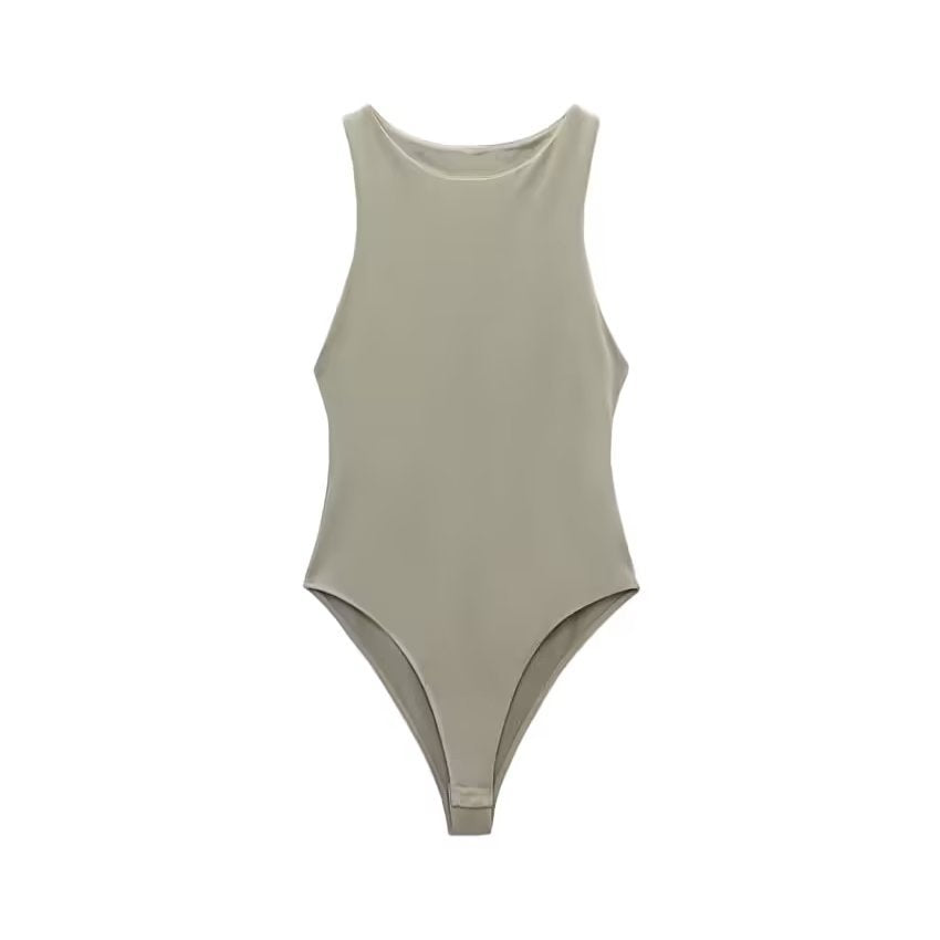Variant image for Dam Bodysuit Monokrom Knäppning Polyester-17