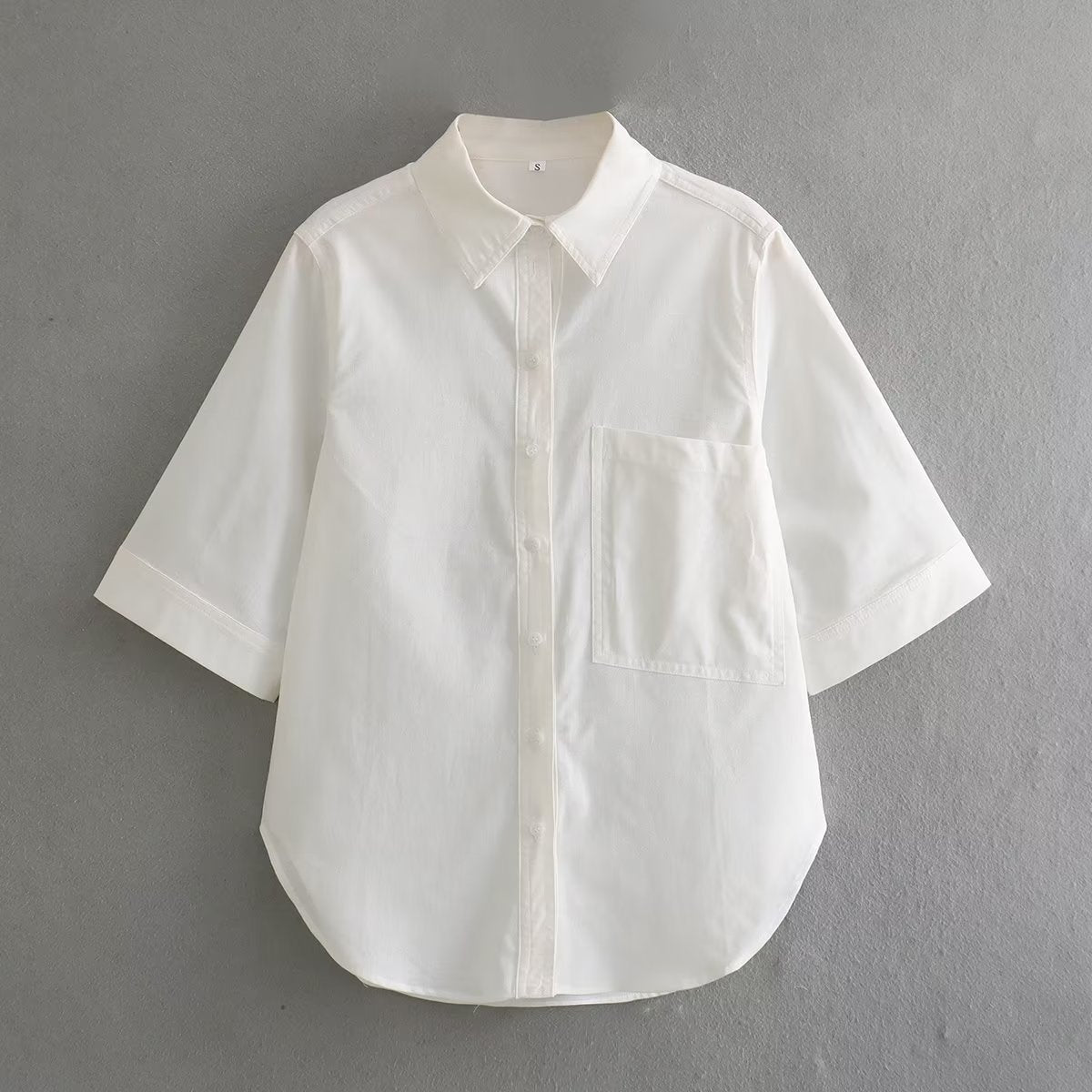 Herren Casual Set 100% Bomull med Fickor-1