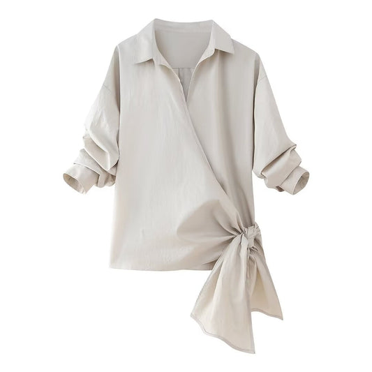 Dam BÄgskjorta och Byxor Set Veckad Polyester-1