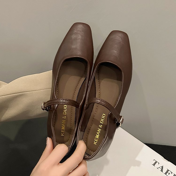Bequeme Ballerinas Damen aus Synthetischem Leder mit Klassischer Remdesign – Elegante Ballerina Schuhe für Alltag und Festlichkeiten 8