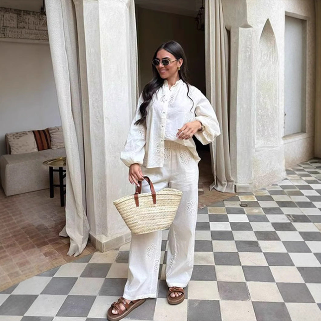 Dam Klänning Spetsskjorta Hög Midja Elastisk Midi-Rock-2