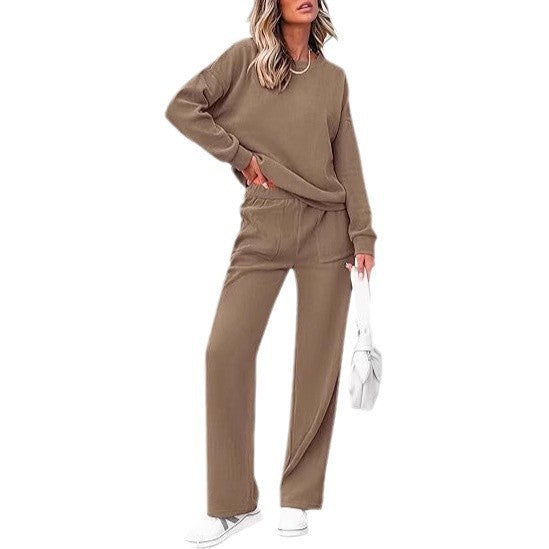 Herr Casual Set Långbyxor Spandex-4