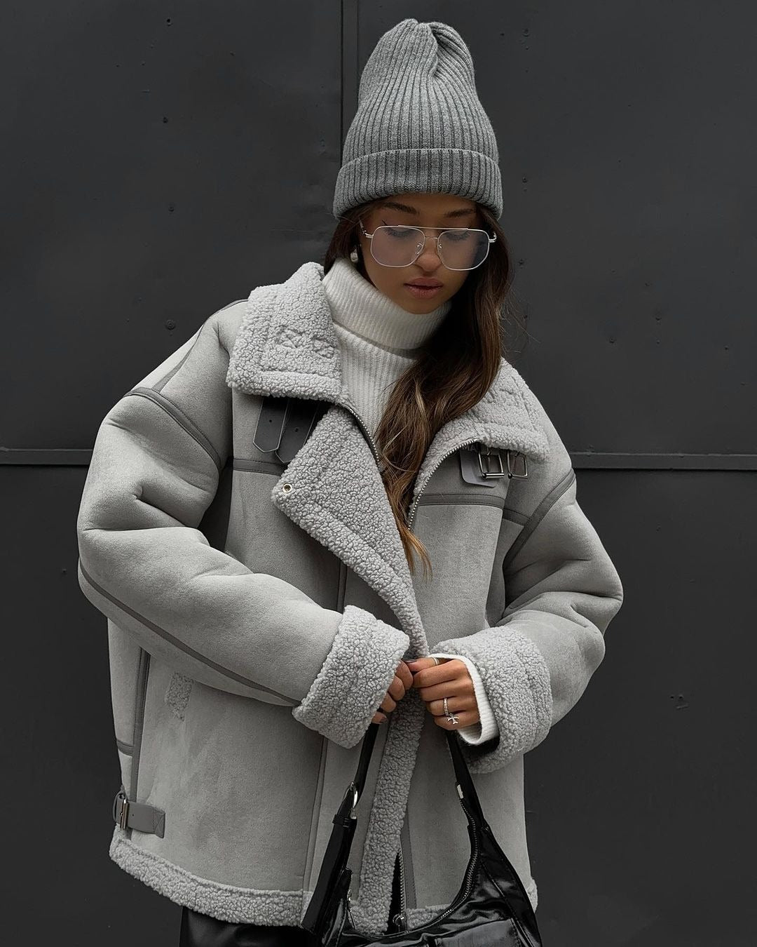 Vinterjacka Dam Lång Skräddarsydd Polyester Nylon-4