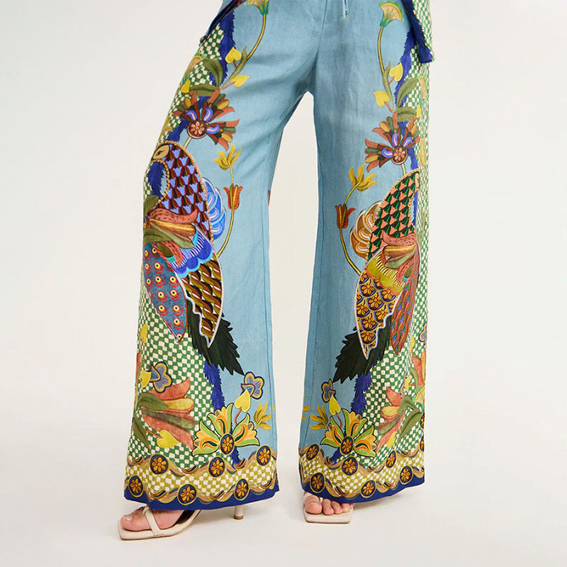 Dam Fritidsensemble Djurtryck Syntetisk Blandning 7