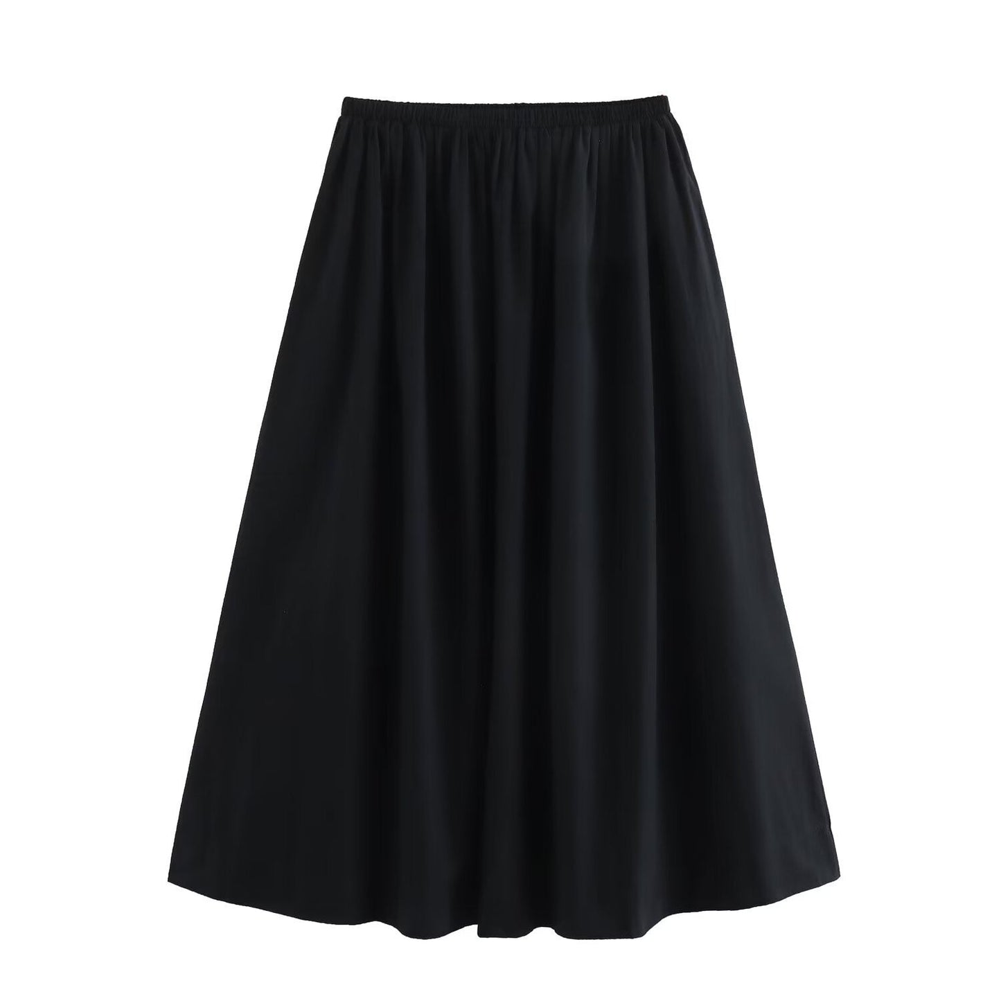 Variant image for Dam Midi Kjol A-linjeformad Polyester-2